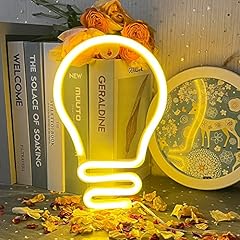 Insegna neon lampadina usato  Spedito ovunque in Italia 