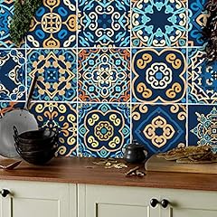 Moroccan tile stickers for sale  Delivered anywhere in UK