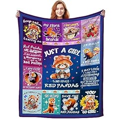 Red panda blanket for sale  Delivered anywhere in USA 