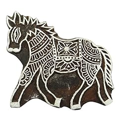 Handcarved horse brown for sale  Delivered anywhere in USA 