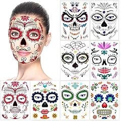 Halloween tatouages temporaire d'occasion  Livré partout en France