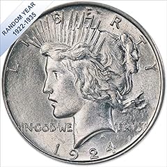 (1922-1935) Peace Silver Dollar (AU) - (with Air-Tite, used for sale  Delivered anywhere in USA 