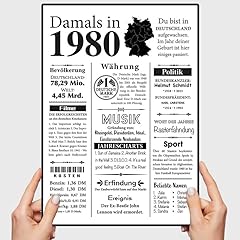 Dsgn geburtstag 1980 gebraucht kaufen  Wird an jeden Ort in Deutschland