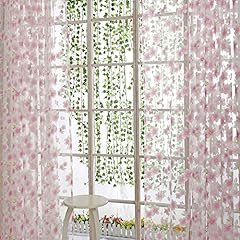 Tyusgh voile curtains for sale  Delivered anywhere in UK