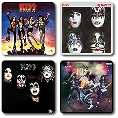 Kiss coasters piece for sale  Delivered anywhere in UK