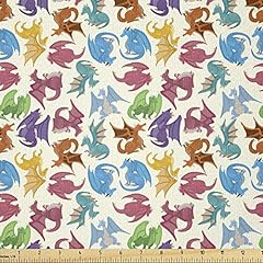 Ambesonne dragon fabric for sale  Delivered anywhere in USA 