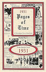 Pages time 1931 for sale  Delivered anywhere in USA 