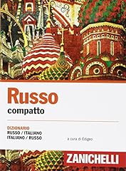 Russo compatto. dizionario usato  Spedito ovunque in Italia 
