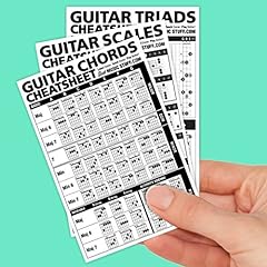 Guitar cheatsheets bundle for sale  Delivered anywhere in USA 