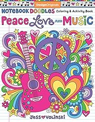 Notebook doodles peace for sale  Delivered anywhere in USA 