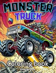 Monster truck coloring d'occasion  Livré partout en France