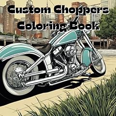 Custom choppers coloring for sale  Delivered anywhere in UK
