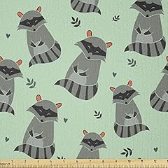 Lunarable raccoon fabric for sale  Delivered anywhere in USA 
