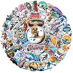 100pcs skiing stickers for sale  Delivered anywhere in USA 