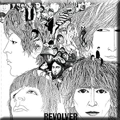Magnete beatles revolver usato  Spedito ovunque in Italia 