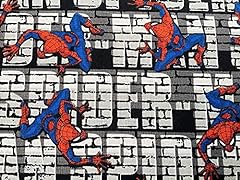Tissu spiderman tissu d'occasion  Livré partout en France