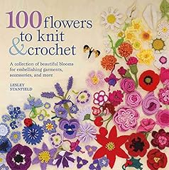 100 flowers knit for sale  Delivered anywhere in USA 