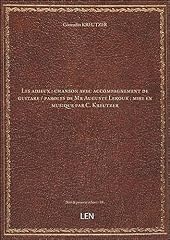 Adieux chanson accompagnement d'occasion  Livré partout en France