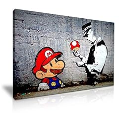 Banksy mario cop for sale  Delivered anywhere in UK