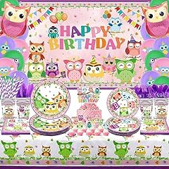 Owl birthday party for sale  Delivered anywhere in USA 