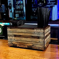 Wooden bar caddy for sale  Delivered anywhere in USA 