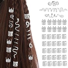 38pcs dreadlock perline usato  Spedito ovunque in Italia 