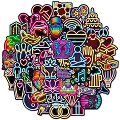 Neon graffiti stickers for sale  Delivered anywhere in UK