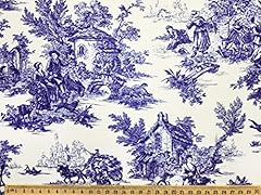 Blue toile jouy for sale  Delivered anywhere in Ireland