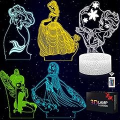 Moodlamp 5pcs princess for sale  Delivered anywhere in Ireland