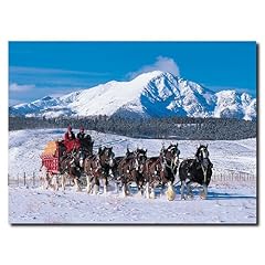 Clydesdales snow covered for sale  Delivered anywhere in USA 