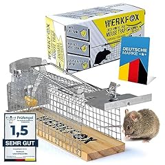 Werkfox lebendfalle mäusefall gebraucht kaufen  Wird an jeden Ort in Deutschland