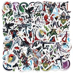50pcs superhero stickers for sale  Delivered anywhere in UK