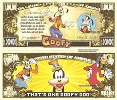 Novelty dollar goofy for sale  Delivered anywhere in UK