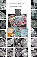 Vintage doilies crochet for sale  Delivered anywhere in UK