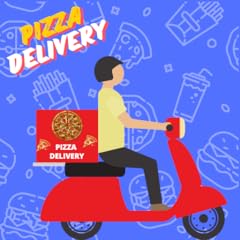 Pizza delivery boy usato  Spedito ovunque in Italia 