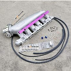 GOWE Cast Aluminum Intake Manifold Plenum with Purple for sale  Delivered anywhere in UK