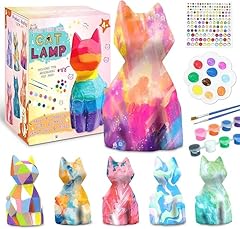 Paint cat lamp for sale  Delivered anywhere in UK