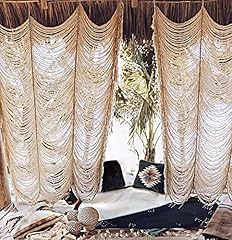 Macrame curtain boho for sale  Delivered anywhere in USA 