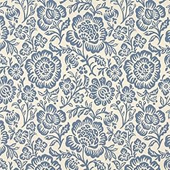 Blue beige floral for sale  Delivered anywhere in USA 