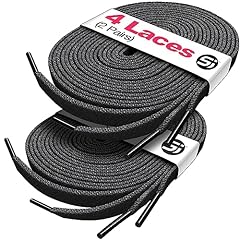 Pairs flat shoelaces for sale  Delivered anywhere in UK