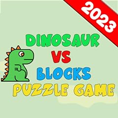 Dinosaur block puzzle for sale  Delivered anywhere in UK