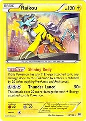 Pokemon raikou xy d'occasion  Livré partout en France