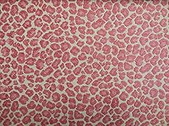 Pink cheetah chenille for sale  Delivered anywhere in USA 