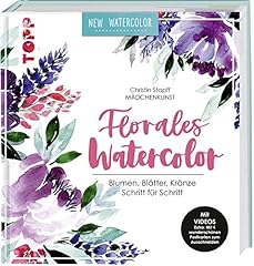 Florales watercolor blumen gebraucht kaufen  Wird an jeden Ort in Deutschland