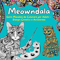 Meowndala gatti mandala usato  Spedito ovunque in Italia 