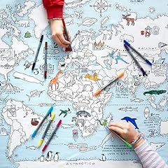 Map cotton tablecloth for sale  Delivered anywhere in UK