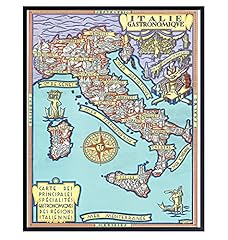 Map italy wall for sale  Delivered anywhere in USA 