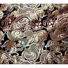 Brocade fabric satin for sale  Delivered anywhere in UK