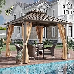 Gazebest 10x10 hardtop for sale  Delivered anywhere in USA 