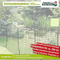 Powertec garden teichzaun gebraucht kaufen  Wird an jeden Ort in Deutschland